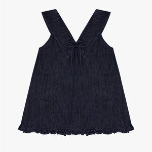 Lisa Says Gah Jenny Dark Denim Mini Dress